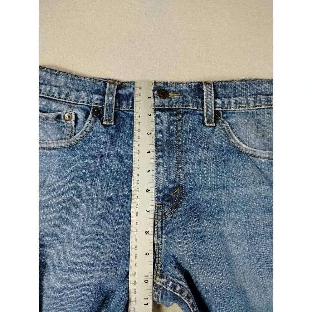 Levis 511 Slim Fit Jeans‎ Mens 32x29 Blue Denim Skater Grunge Distressed Tapered